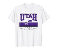 NBA Official Utah Jazz Up Top T-Shirt, Men, White, Medium