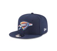 NBA Oklahoma City Thunder Adult Men NBA 9Fifty Team Color Basic Snapback Cap Osfa Navy