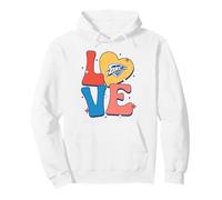 NBA Oklahoma City Thunder Valentine's Day Love Pullover Hoodie