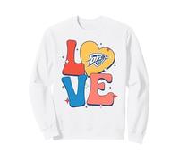NBA Oklahoma City Thunder Valentine's Day Love Sweatshirt
