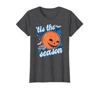 NBA Orlando Magic Halloween Pumpkin Basketball T-Shirt, Women, Dark Heather Grey, 3X-Large