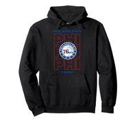 NBA - Philadelphia 76ers Stacked City Logo Pullover Hoodie