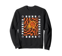 NBA Phoenix Suns Retro Checkerboard Wave Sweatshirt