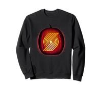 NBA Portland Trail Blazers Halloween Glow Pumpkin Sweatshirt