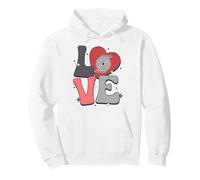 NBA Portland Trail Blazers Valentine's Day Love Pullover Hoodie