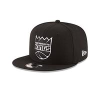 NBA Sacramento Kings Men's 9Fifty Snapback Cap, One Size, Black