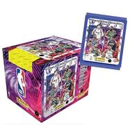 NBA Sticker & Trading Card Collection 2024/2025 | Display with 36 Bags | Official Panini Set | 5 Stickers + 1 Card per Bag