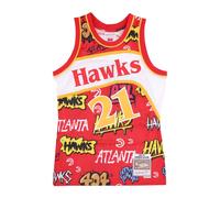 NBA Swingman Jersey Dominique Wilkins 1986-87 - male - Mitchell & Ness - Training - Red - M - Sport M