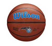 Wilson NBA Team Alliance Basketball, Featuring a Pure Feel Surface and Dual Depth Technology, With Enhanced Air Stability, Colour: Brown, Size: 7