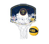 WILSON denver nuggets NBA mini team hoop set [blue/white]