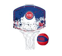 Wilson Mini NBA-Team Basketball Hoop, DETROIT PISTONS, Plastic