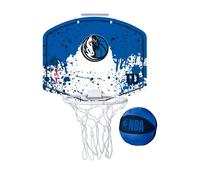Wilson Mini NBA-Team Basketball Hoop, DALLAS MAVERICKS, Plastic WTBA1302DAL