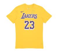 NBA Tee Los Angeles Lakers, male, Nike, T-Shirts, Yellow, XL, Tops XL
