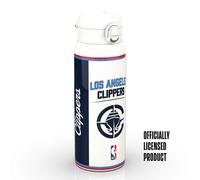 Ion8 NBA Los Angeles Clippers Sports Thermal Water Bottle with Removable Straw, 750ml/24oz, Leak Proof Insulated Drinking Bottle, Easy to Open, Secure Lock, Dishwasher Safe, Flip Cover, Metal Bottle