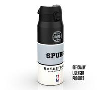NBA x ION8, Insulated Steel Bottle, SA Spurs, 750ml (24oz)