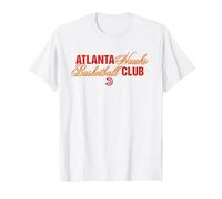 NBA x Jordyn Woods Atlanta Hawks Basketball Club T-Shirt, Men, White, 4XL