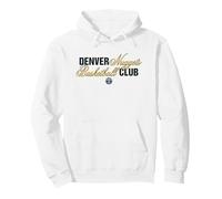 NBA x Jordyn Woods Denver Nuggets Basketball Club STANDARD_PULLOVER_HOODIE Unisex Small White