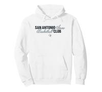 NBA x Jordyn Woods San Antonio Spurs Basketball Club Pullover Hoodie, Adult Unisex, White, Medium