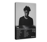 NBA YoungBoy - Top- Music Album Poster Canvas Poster Bedroom Decor Sports Landscape Office Room Decor Gift Frame-style 08x12inch(20x30cm)