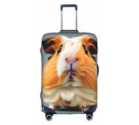 NBAGHPQ Cut Guinea Pig Print Universal Stylish Suitcase Cover Elastic Washable Anti Scratch Luggage Protector