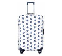 NBAGHPQ Evil Eyes Print Double Sided Elastic Protection Universal Suitcase Cover Unique Luggage Protector