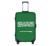 NBAGHPQ Flag of Saudi Arabia Print Universal Stylish Suitcase Cover Elastic Washable Anti Scratch Luggage Protector