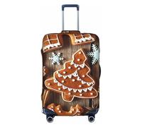 NBAGHPQ Gingerbread Cookies Print Universal Stylish Suitcase Cover Elastic Washable Anti Scratch Luggage Protector