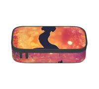 NBAGHPQ Gymnastics Game Print Functionality Large Storage Pencil Case Stationery Organizer Teens Students Adults