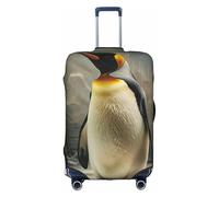 NBAGHPQ Penguin Print Universal Stylish Suitcase Cover Elastic Washable Anti Scratch Luggage Protector