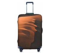 NBAGHPQ Sand Dunes Print Universal Stylish Suitcase Cover Elastic Washable Anti Scratch Luggage Protector