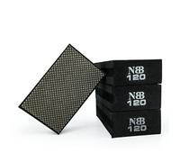 NBB Diamond Sanding/Polishing Pad Diamond Hand Buffing Pad Sanding Block with Foam Sponge Backing for Buffing and Grinding Sharp Edges and Plane of Granite Marble Stone Glass Ceramic (4, 120#)
