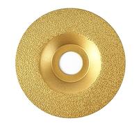 NBB Diamond Welded, High Efficiency and Long Life, Grinding on Granite, Marble, Ceramic, Tiles, Porcelain, Natural Stone, Dry, Shaft 22.23 mm, Connected to Angle Grinder (Medium, 2)