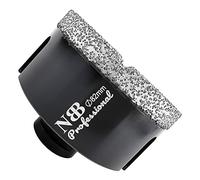 NBB vacuum brazed diamond hole saw with M14, for dry or wet drilling professionally on hard porcelain, ceramic, tile, granite, marble, fast, durable, for angle grinder (82mm)