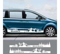 NBBEAFRQ 2PCS Car Side Door Stickers Vinyl Decals,Fit for VW Sharan Camper Van Accessories