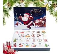 Nbbwwu Advents Calendar Boxes To Fill,Boxes Empty Fill Your Own Advents Calendar Boxes,24 Days Christmas Countdown Fillable Calendar, 24 Grids Empty Boxes Advents Calendar 2024 To Fill Chocolate Candy