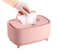 Nbbwwu Baby Wipe Warmer, Wet Wipe Heater USB Charging, Baby Supplies Evenly Heated Insulation Box for Nursery Sensitive Skin Home Dorm Car Night Business Trip Outdoor