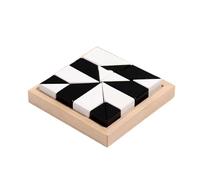 Nbbwwu Block Puzzles - 3D Hiding Block Puzzle with Tray,Early Education Jigsaw Logic Skill Training Toy for Preschoolers Toddler Girls Boys Children Son Daughter