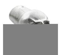 Nbbwwu Car Exhaust Ornament,Skull Design Exhaust Pipe Attachment - Cool Muffler Ornament Against Dust Rain Rocks for Tractor Truck Trailer Motorcycle