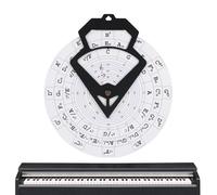 Nbbwwu Chord Progressions for Guitar - Wall-Mounted Guitar Chord Helper | Portable Trainer Assistant Book for Adults Beginners Practice Learning Instrument Melody