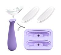 Nbbwwu Face Ice Mold, Face Roller Ice, Silicone Massager Cold Care Tool for Women Men Routine Bath Spa Home Facials Contour Shaping