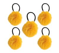Nbbwwu Girls Hair Ties | Women's Ponytail Furry Ball Hairband | Chic Hair Rope for Ponytail, Fashionable Girls Hair Accessories for Daughter, Sister