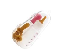 Nbbwwu Pet Medicine Feeder | Multifunctional Puppy Feeding Tube Kitten Feeding Nipples,Silicone Head Puppy Syringe Feeder Kitten Mild Bottle for Pets Kittens Puppies