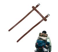 Nbbwwu Picnic Blanket Strap | Mat Carrier Sling Leather Yoga Blanket Strap | Portable Motorcycle Blanket Carrier for Camping, Festivals, Motorcycle