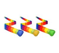 Nbbwwu Playground Ball | Training Balls with Rainbow Tail | Fun Throw and Catch Game for Kids Adults Indoor Outdoor Playground School Beach Backyard Activities