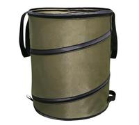 Nbbwwu Pop-Up Trash Can, Colla-psible Trash Bin, Reusable Garbage Can Holder, Foldable Leaf Waste Bag, Portable Garden Waste Bag, Heavy Duty Outdoor Leaf Wa-ste Gardening Container