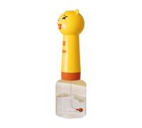 Nbbwwu Soap Foam Dispenser Bear Shape 350ml,Electric Shampoo Dispenser | Portable Foam Sprayer for Bathroom Sink Shower Toilet Kitchen Cleaning Wash Bathtub Bath