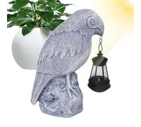Nbbwwu Solar Garden Statues | Cute Parrot Garden Statues Solar Lawn Lights | Landscape Lighting & Accessories for Terraces, Balconies