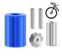 Nbbwwu Star Nut Setter - Aluminum Alloy 1-1/8inch Star Nuts Install Tool | Heavy-Duty Professional Headsets Repair Tool for 28.6mm Fork Tubes