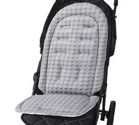 Nbbwwu Stroller Seat Cover, Stroller Liner Insert, 36X64cm Soft Breathable Reversible Replacement Pad, Double Use Pram Seat Mat for Outdoor Autumn All Season Hot Weather