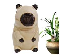 Nbbwwu Toilet Bowl Caps for Bolts - Lovely Capybara Frog Toilet Screw Cover | Ceramic Bolts Caps Cute Bathroom Decor, Easy Installation Replacement Parts, Avoid Rusting